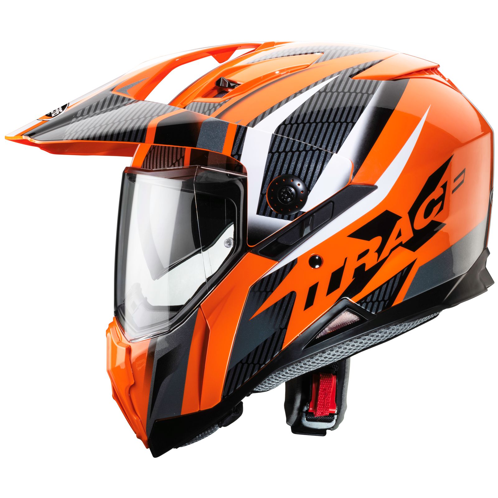 Caberg Helm Xtrace Savana, orange/schwarz
