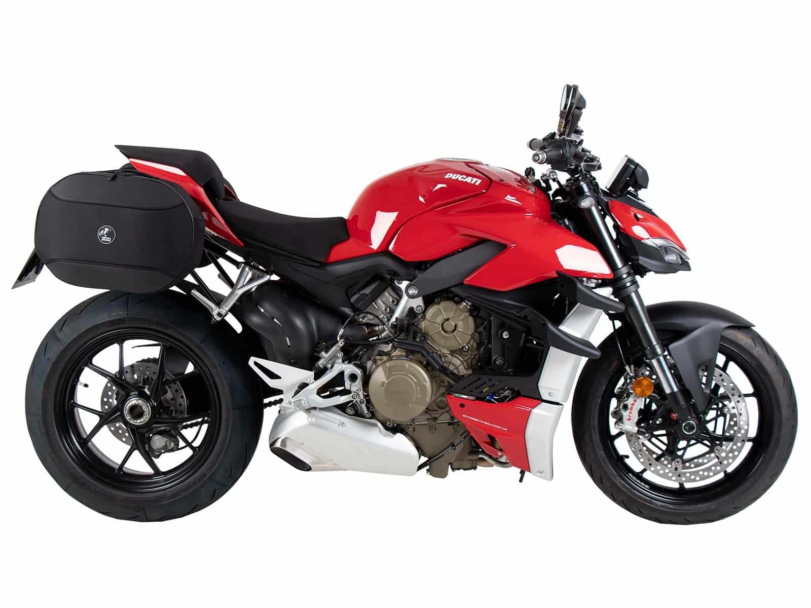 C-Bow Seitenträger schwarz für Ducati Streetfighter V4 /S (20-24) Hepco & Becker