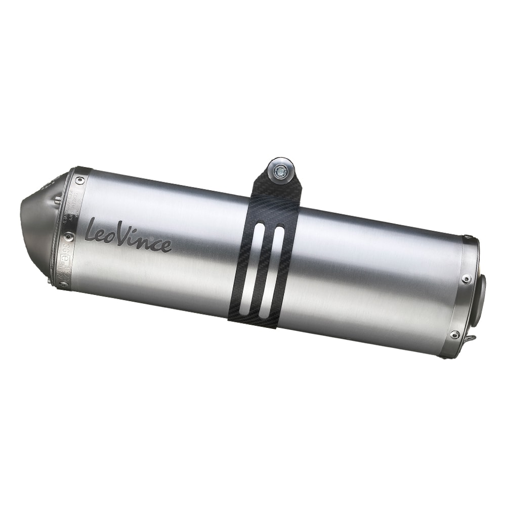 LeoVince Auspuffanlage X3, Aluminium, Slip On für KTM LC4 640 / 650