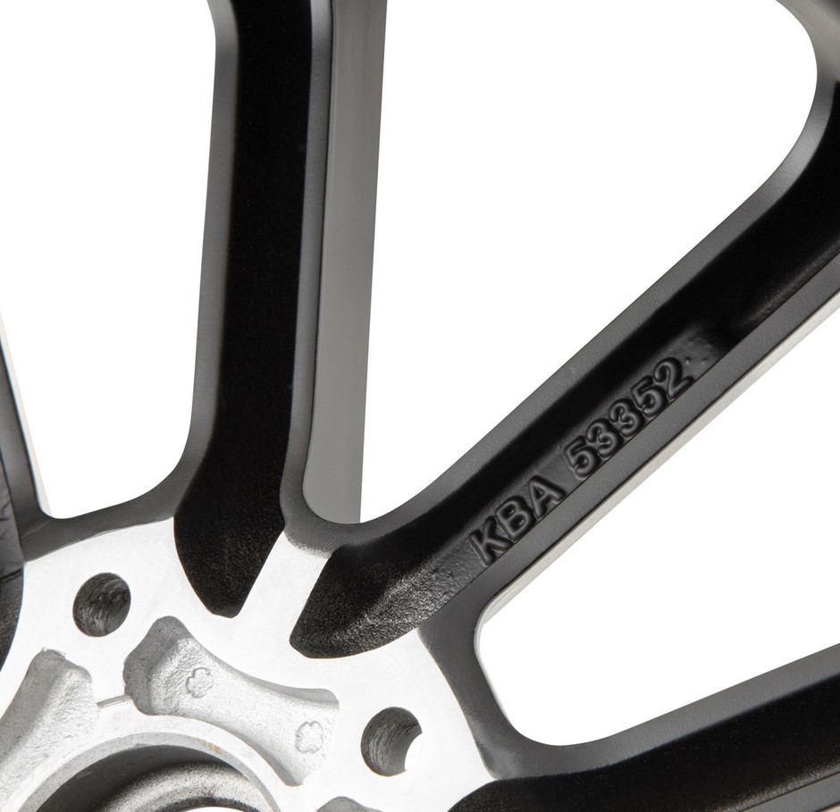 Felge vorne/hinten 13” für Vespa GTS/​GTS Super/​GTV/​GT 60/​GT/​GT L 125-300ccm, schwarz matt