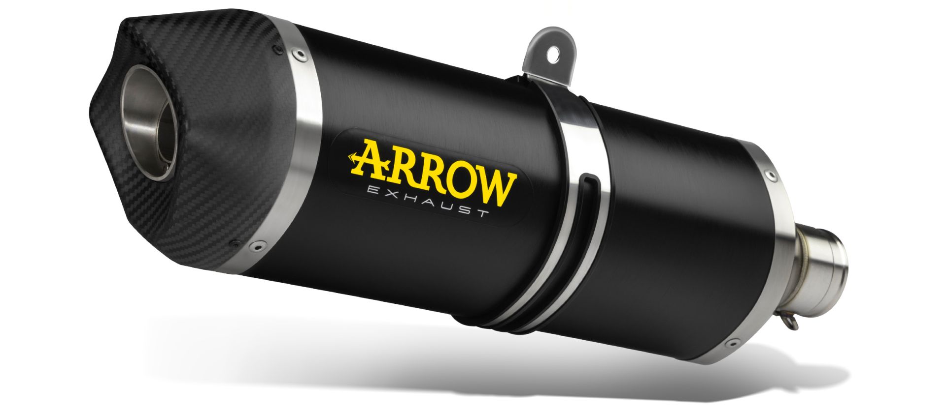ARROW Auspuff RACE-TECH DARK Aluminium für KTM / Husqvarna