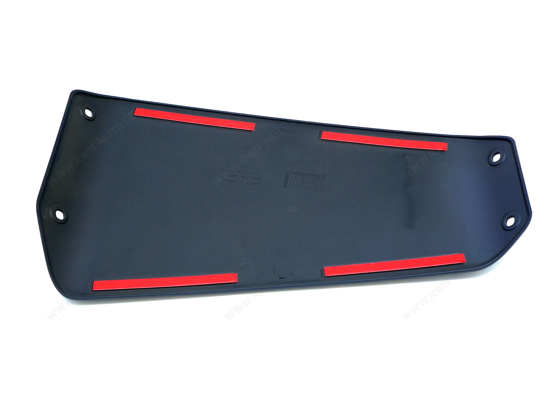 Kofferblenden-Set blau für das Seitenkoffer-Set für Honda Forza 750 2021-