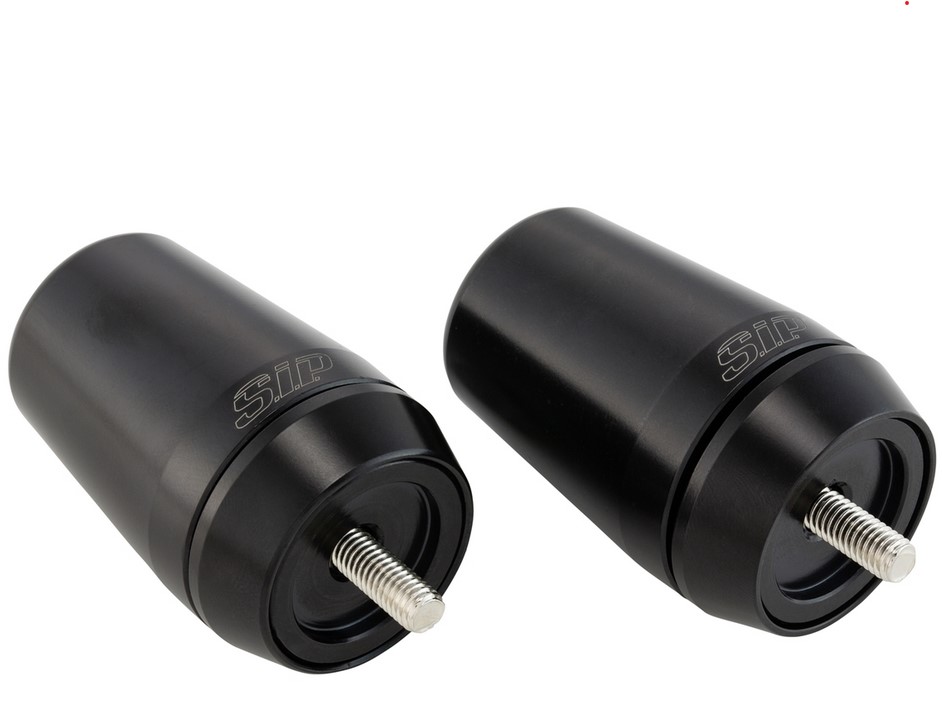 Lenkerendengewichte für Vespa GTS/​GTS Super/​GTV/​GT 60/​GT/​GT L 125-300ccm, schwarz