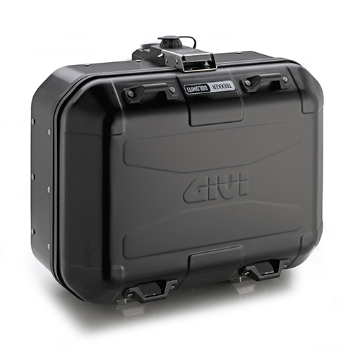 Trekker 30 Dolomiti MONOKEY Topcase / Seitenkoffer Aluminium schwarz Givi