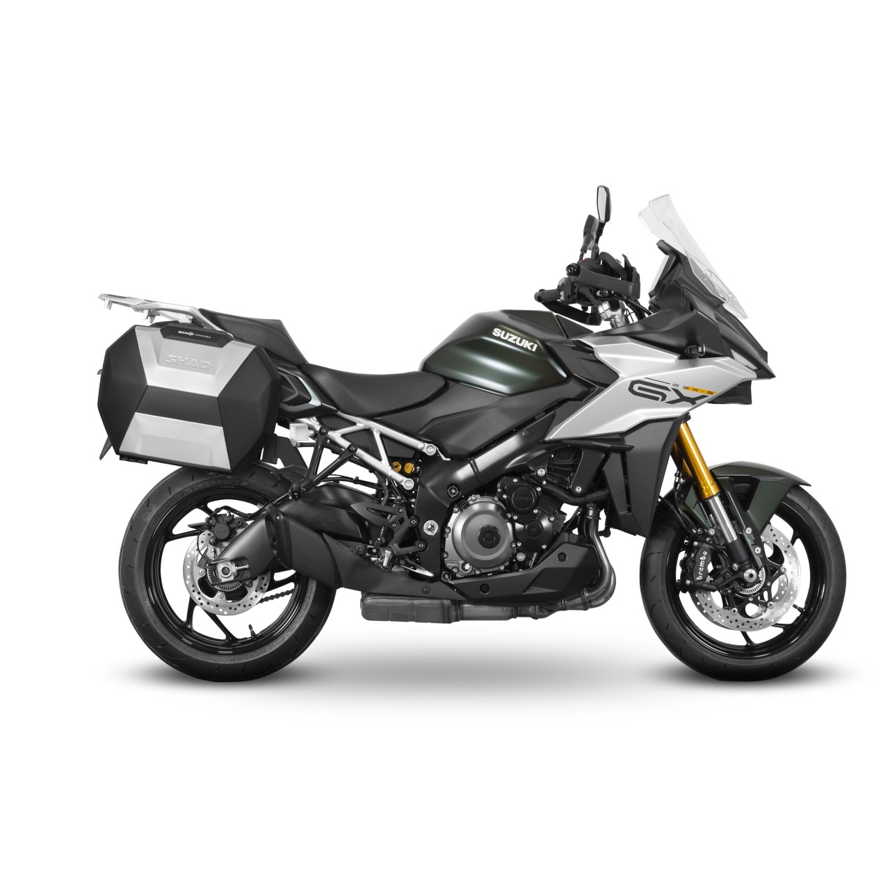 Shad Seitenkofferträger 3P System schwarz lackiert für Suzuki GSX-S 1000 GX (24-)