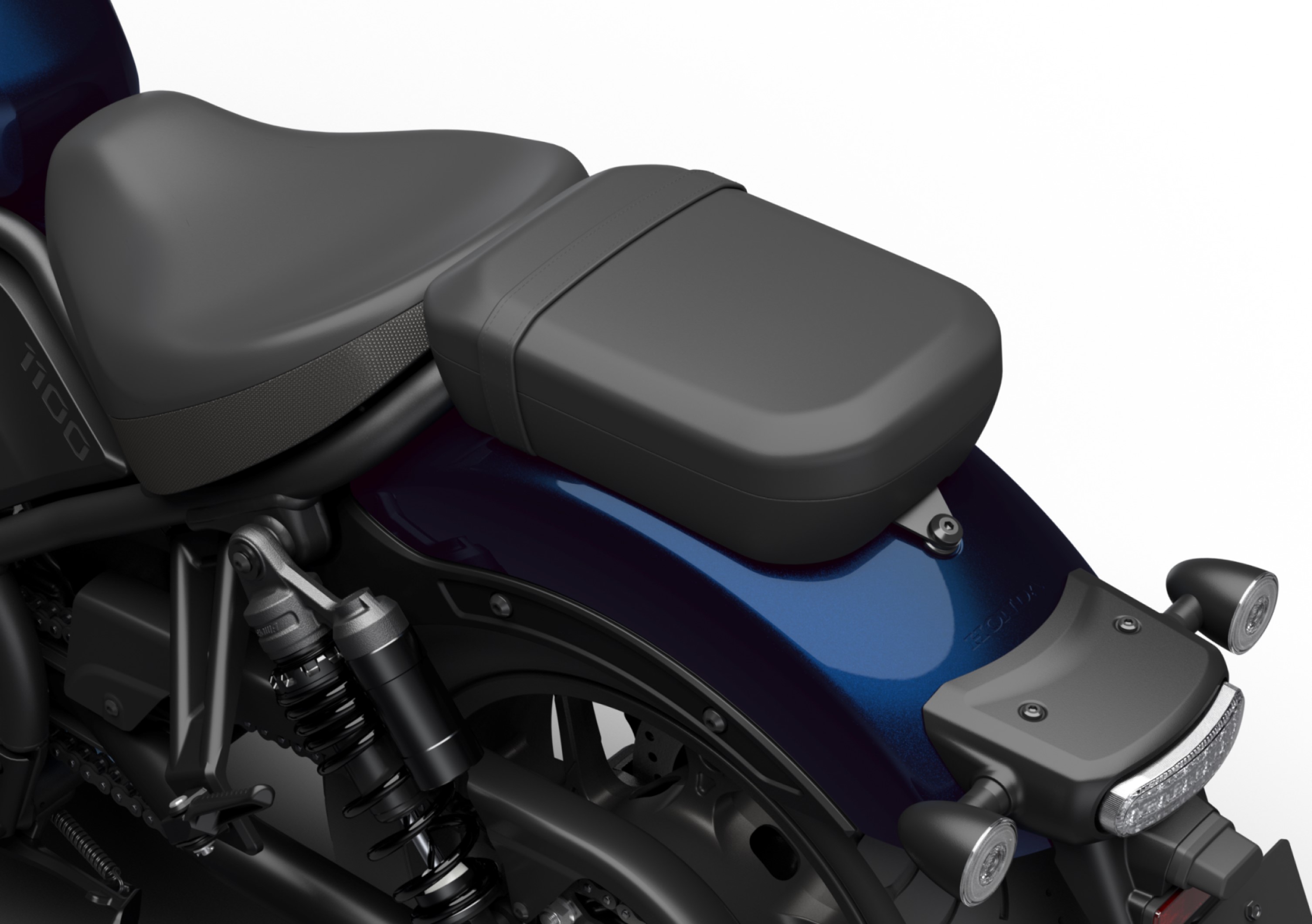 Sozius-Komfortsitz schwarz für Honda CMX 1100 Rebel (21-) Original