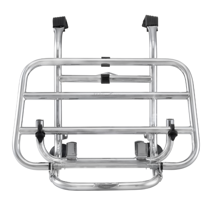 Gepäckträger vorne für Vespa PX 80-200ccm, klappbar, chrom