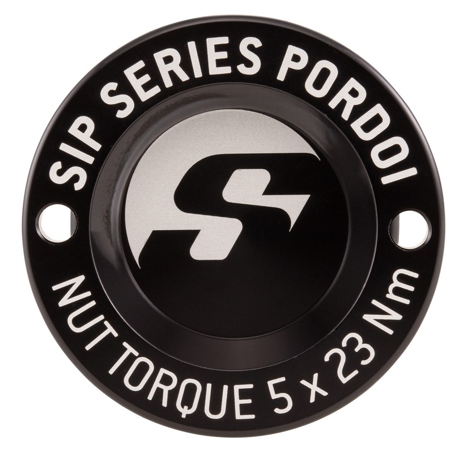 Staubschutzkappe 12" Felge vorne für Vespa GTS/​GTS Super/​GTV/​GT 125-300ccm, schwarz