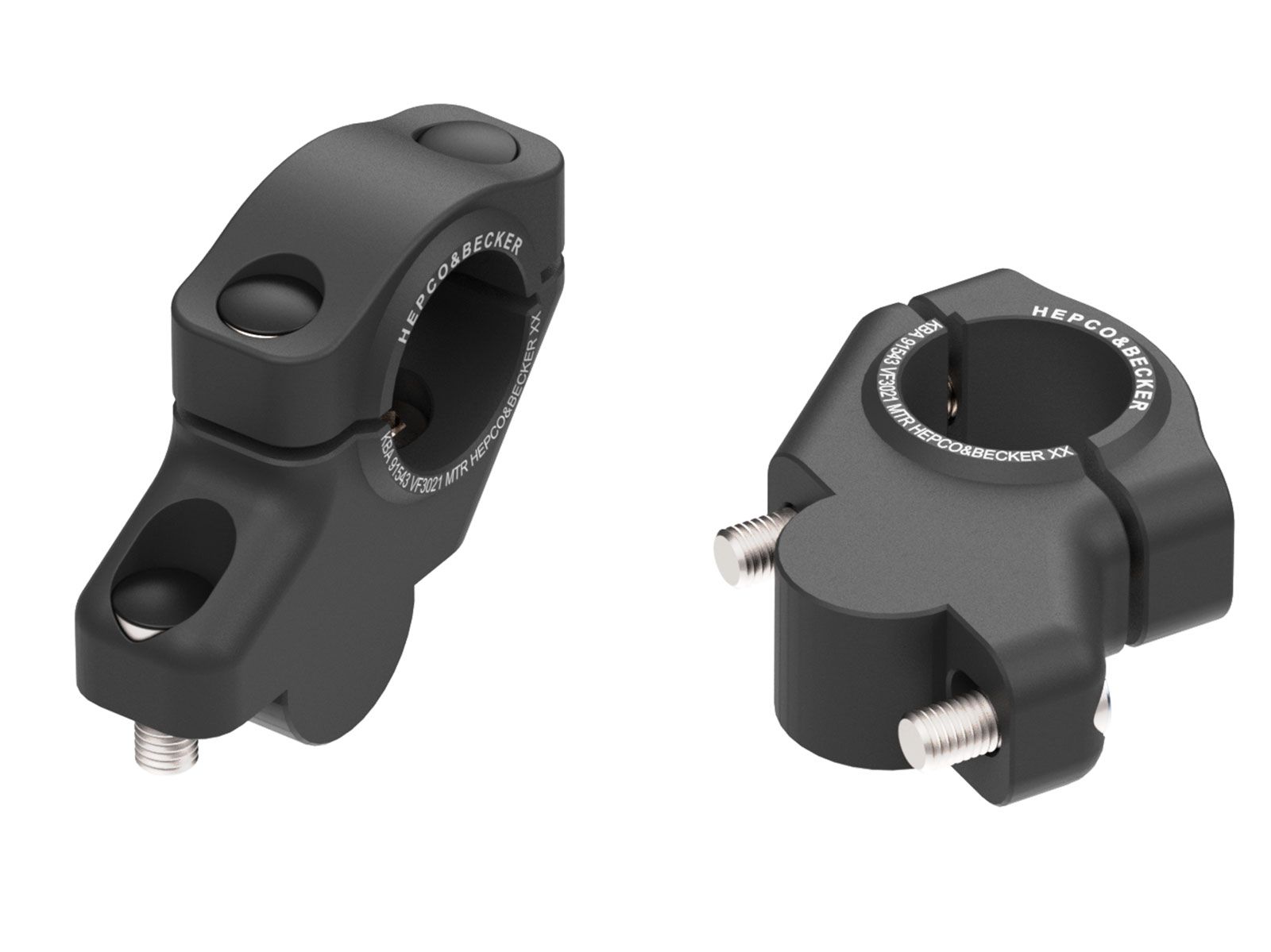 Lenkererhöhung H=30 mm mit Versatz 21 mm zurück für Honda CB 1000 Hornet /SP (25-) Hepco & Becker