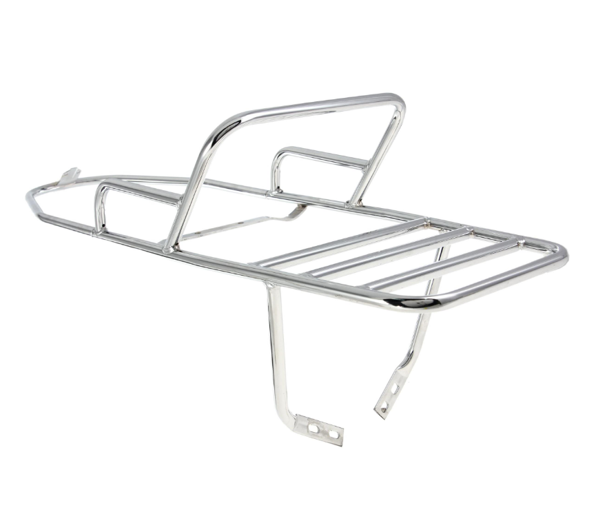 Gepäckträger hinten für Vespa PX 80-200ccm, chrom