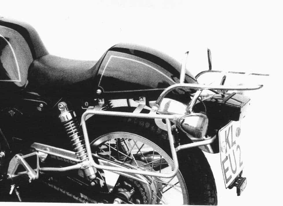 Rohrgepäckbrücke Topcase-Träger und Seitenkofferträger chrom für Honda GB 500 Clubman (1992)