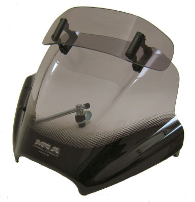 MRA VarioTouringScreen for NakedBike"VTNB" farblos APRILIA SHIVER 750 RA