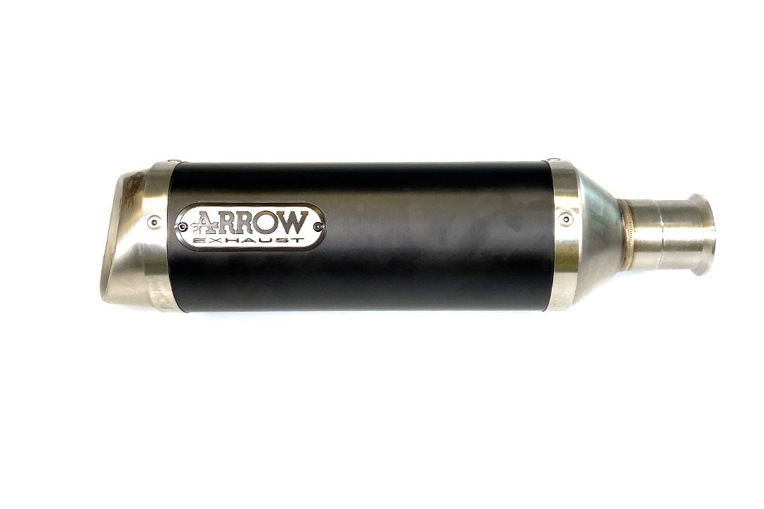 ARROW Auspuff DARK THUNDER Aluminium für Yamaha YZF-R6 (06-16)