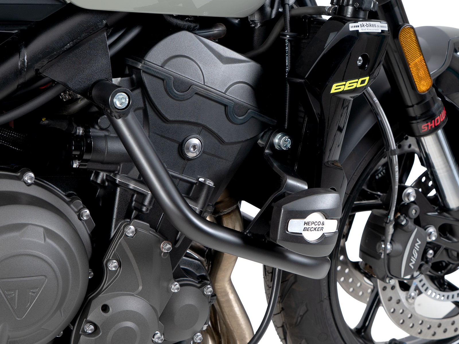 Motorschutzbügel inkl. Protectionpad für Triumph Trident 660 (26-) Hepco & Becker
