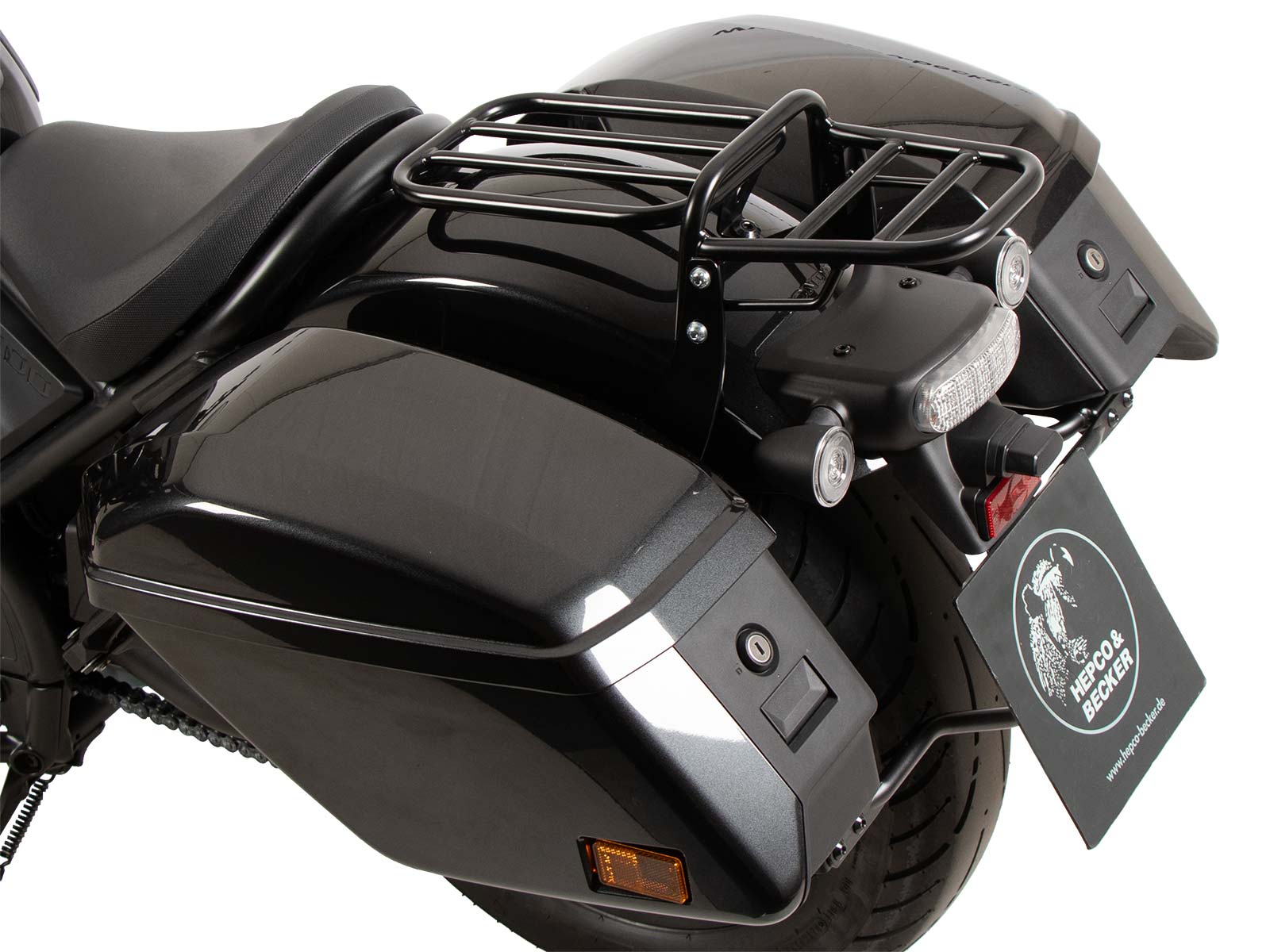 Rohrgepäckbrücke schwarz für Honda CMX 1100 Rebel /DCT (21-24) Hepco & Becker