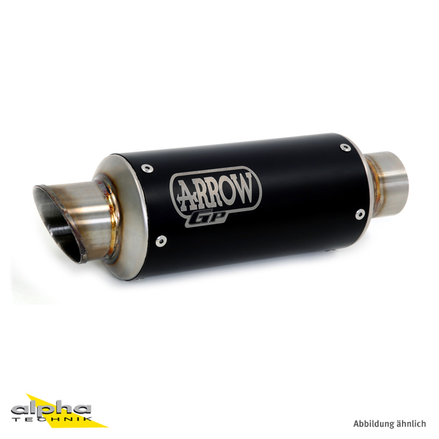 ARROW Racing-Auspuff DARK GP2 für Honda CBR1000RR  2008-13 aus Edelstahl