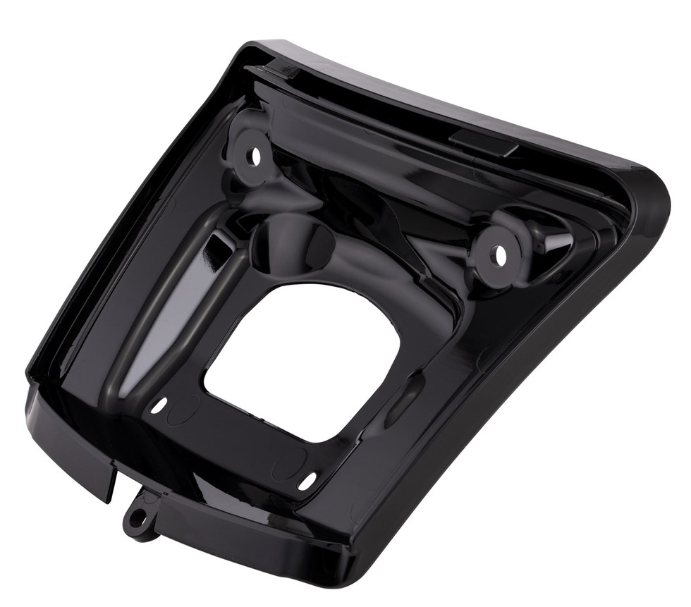 Rahmen Rücklicht Conversion für Vespa GTS/​GTS Super/​GTV 125-300ccm ('14-'18), schwarz glänzend