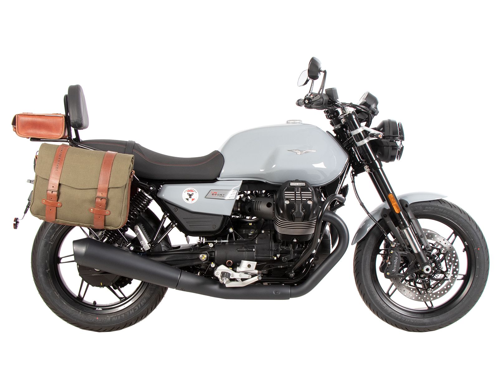 C-Bow Seitenträger schwarz für Moto Guzzi V7 850 Special (25- ) Hepco & Becker