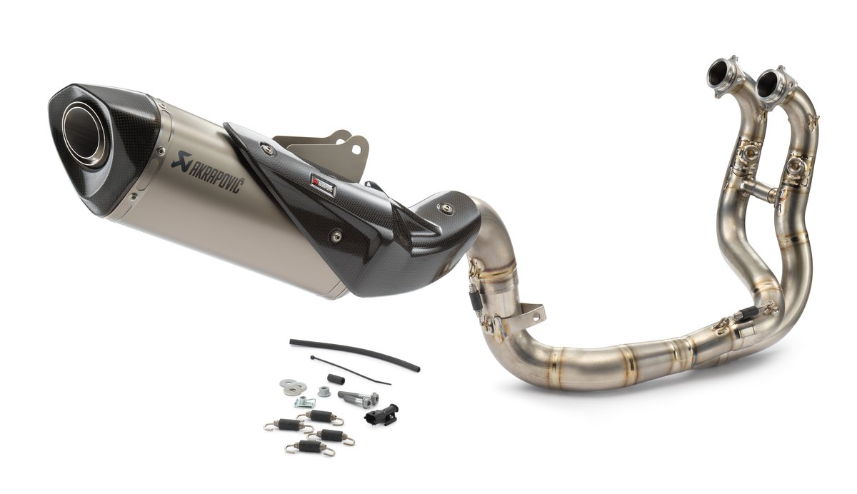 Akrapovic Kit EVOLUTION LINE Auspuffanlage für KTM 790 Duke (Bj.18-)