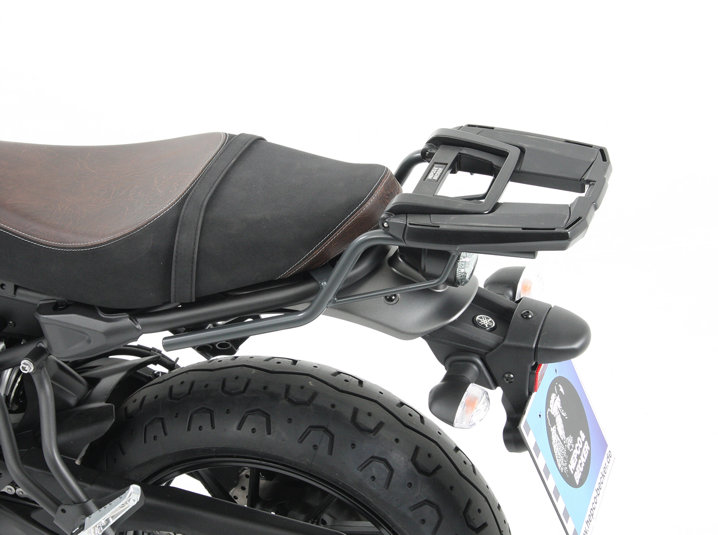 Easyrack Topcase-Träger anthrazit für Yamaha XSR 700 / XSR 700 Xtribute (Bj.16-21) Hepco & Becker