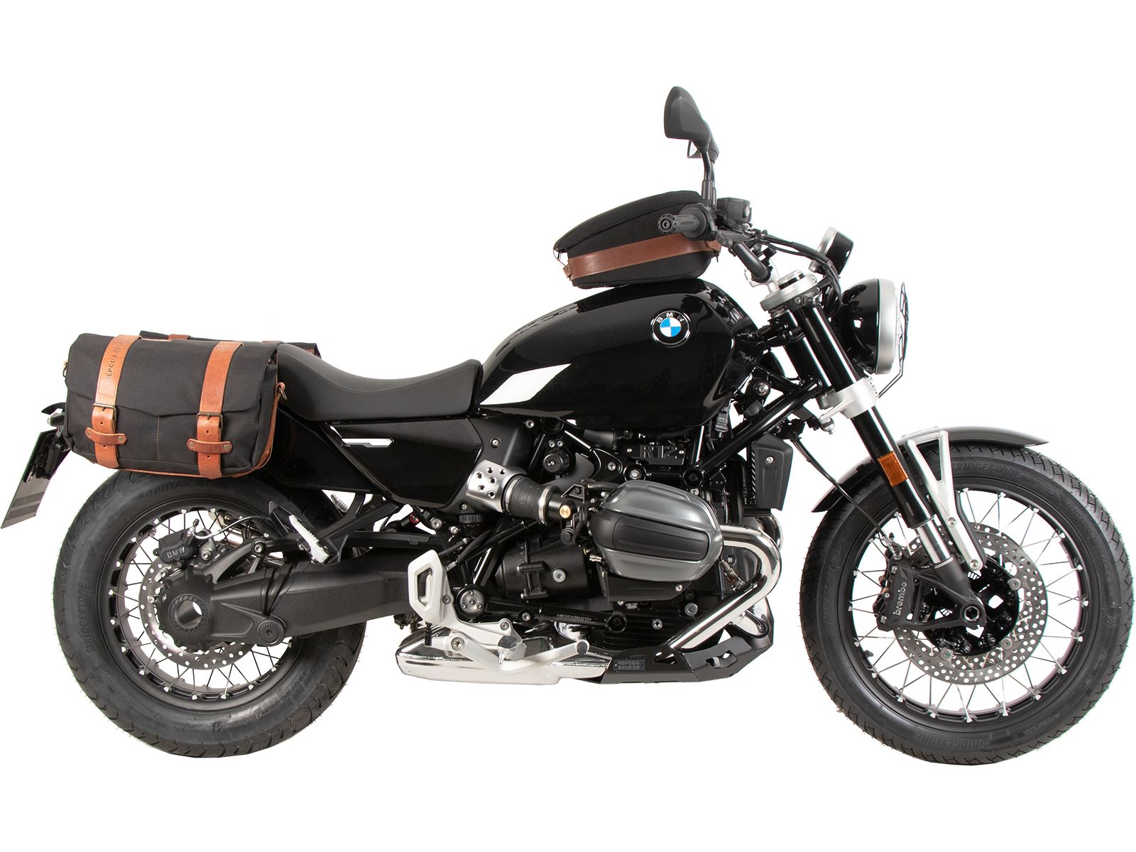 C-Bow Seitenträger schwarz für BMW R 12 (24-) Hepco & Becker