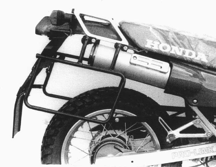 Seitenkofferträger festverschraubt schwarz für Honda NX 250 (88-95) Hepco & Becker