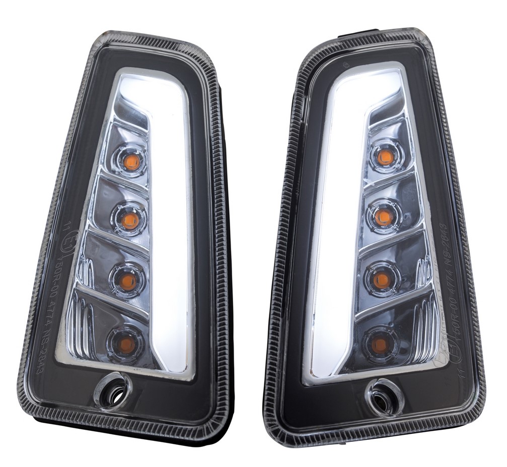 Blinker Kit vorne links/rechts für Vespa GTS/​GTS Super/​GTV 125-300ccm ('14-), klar