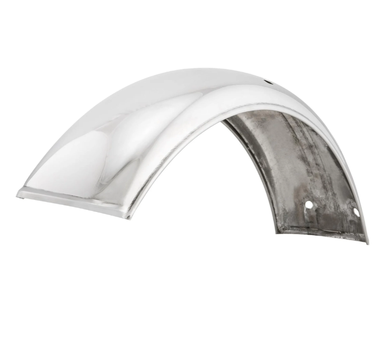 Kotflügel 2.0 Garelli ohne Halter für Vespa PX 80-200ccm, Edelstahl poliert