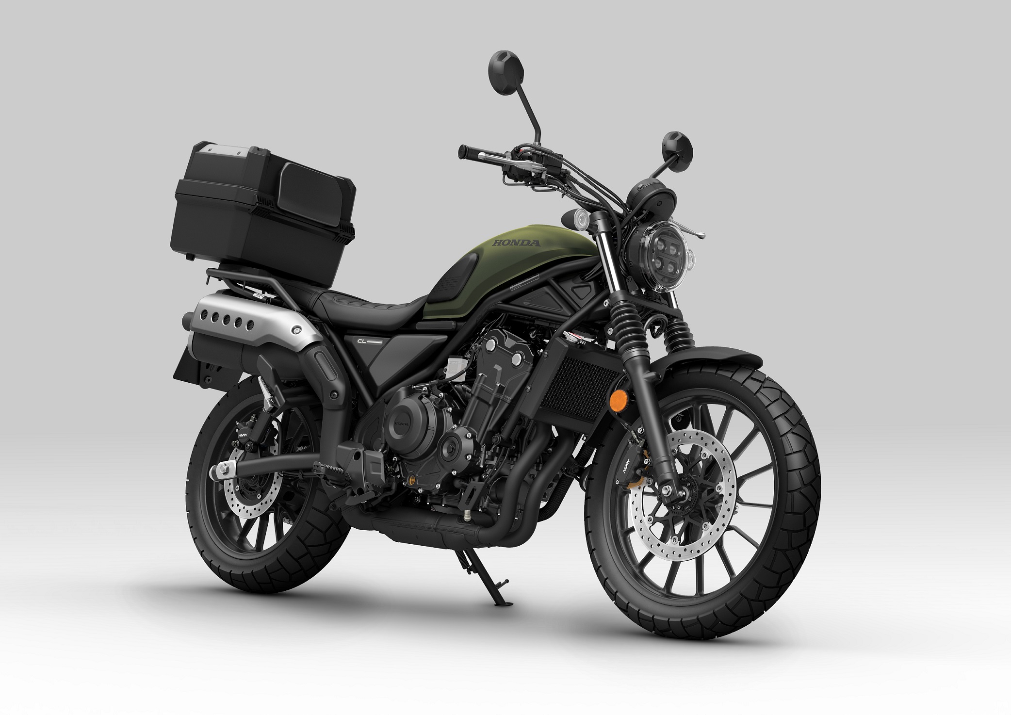 Top Case-Set 35 l für Honda CL 500 Scrambler (23-) Original