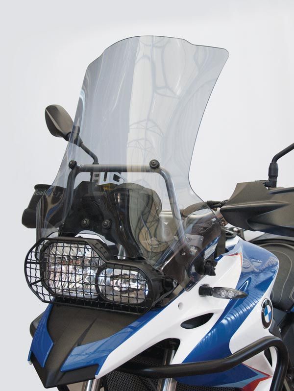 Hohe Windschutzscheibe ADV Typ für BMW F 700 GS (12-18), rauchgrau