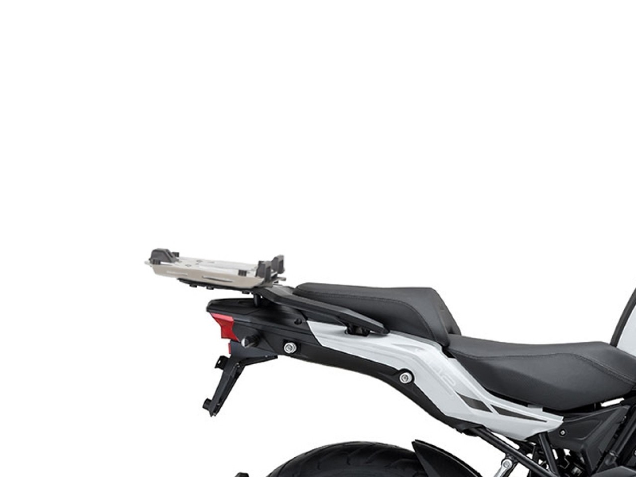 Shad Top Case Montagesatz schwarz lackiert für Benelli TRK 125 /251 /502