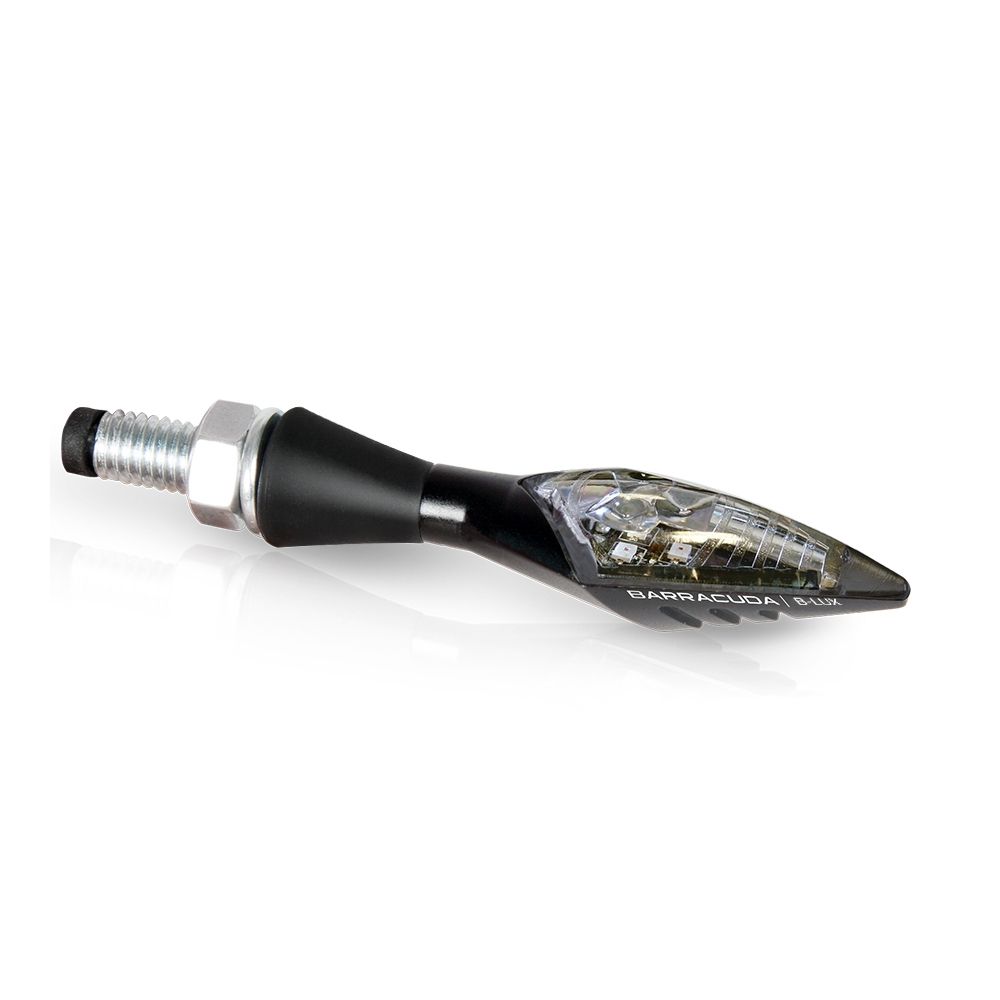 Kennzeichenhalter (inkl. Barracuda Blinker vorne + hinten) für Kawasaki Z650 / Ninja 650 (20-)