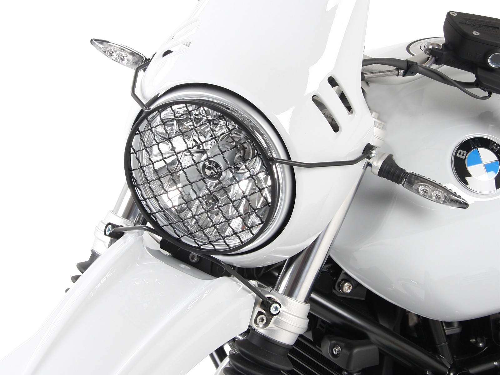Lampenschutzgitter schwarz für BMW R nineT Urban G/S (17-23) Hepco & Becker