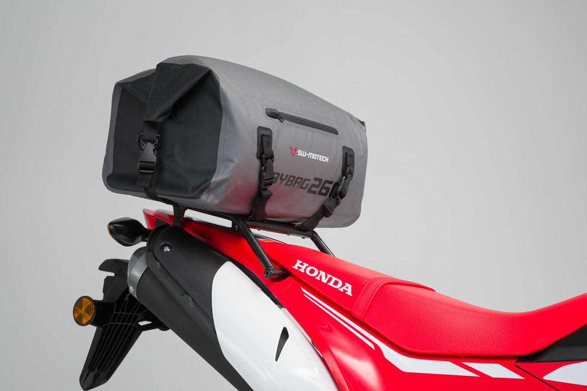 SW-Motech Drybag 260 Hecktasche für Honda CBR 600 RR, grau / schwarz