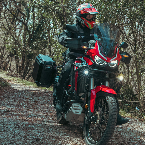 Givi Alu-Seiten-Koffer Satz Trekker Outback 37L schwarz Monokey