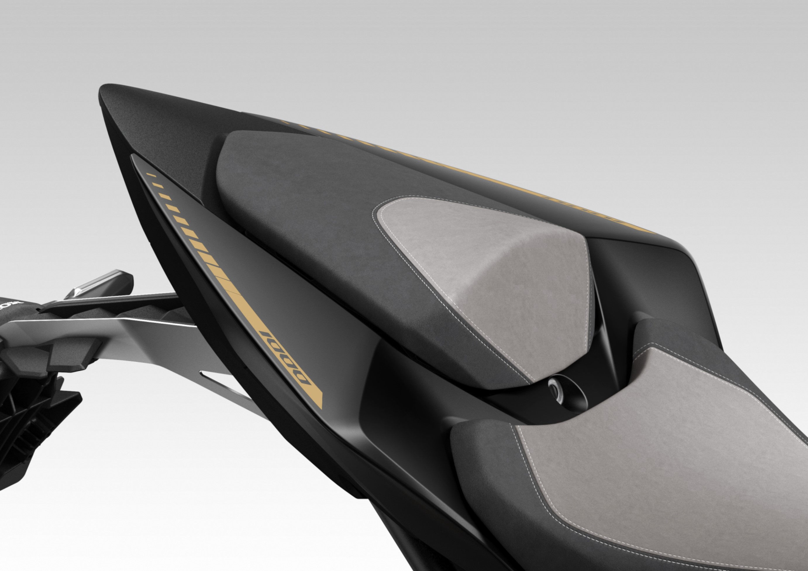 Alcantara Soziussitz für Honda CB 1000 Hornet (25-) Original