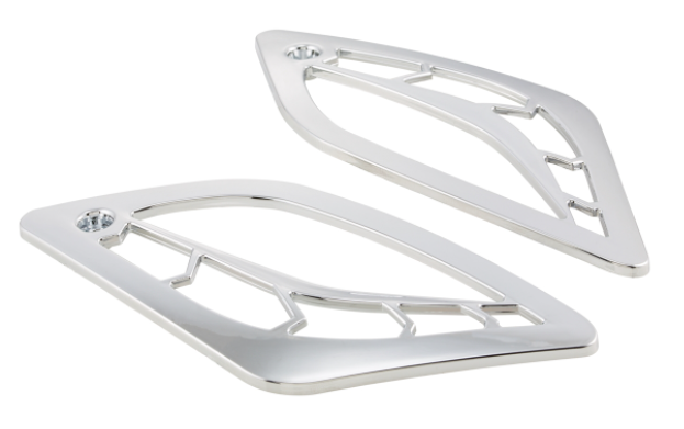 Blinkergitter rechts und links, hinten für Vespa GTS/​GTS Super/​GTV/​GT 60/​GT/​GT L, chrom