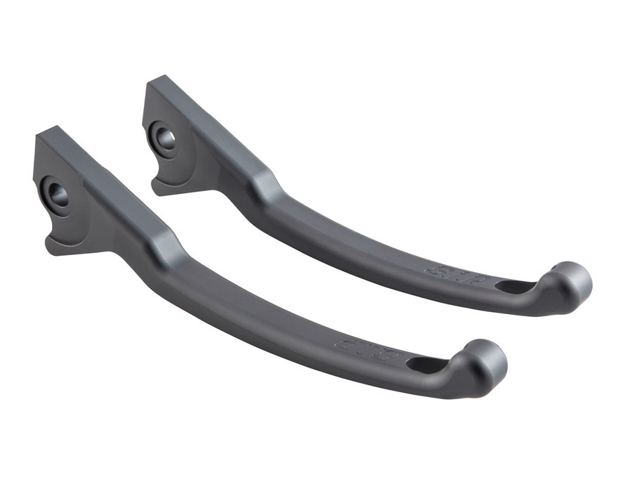 Sporthebel Set Bremse für Vespa, rechts und links, grau matt