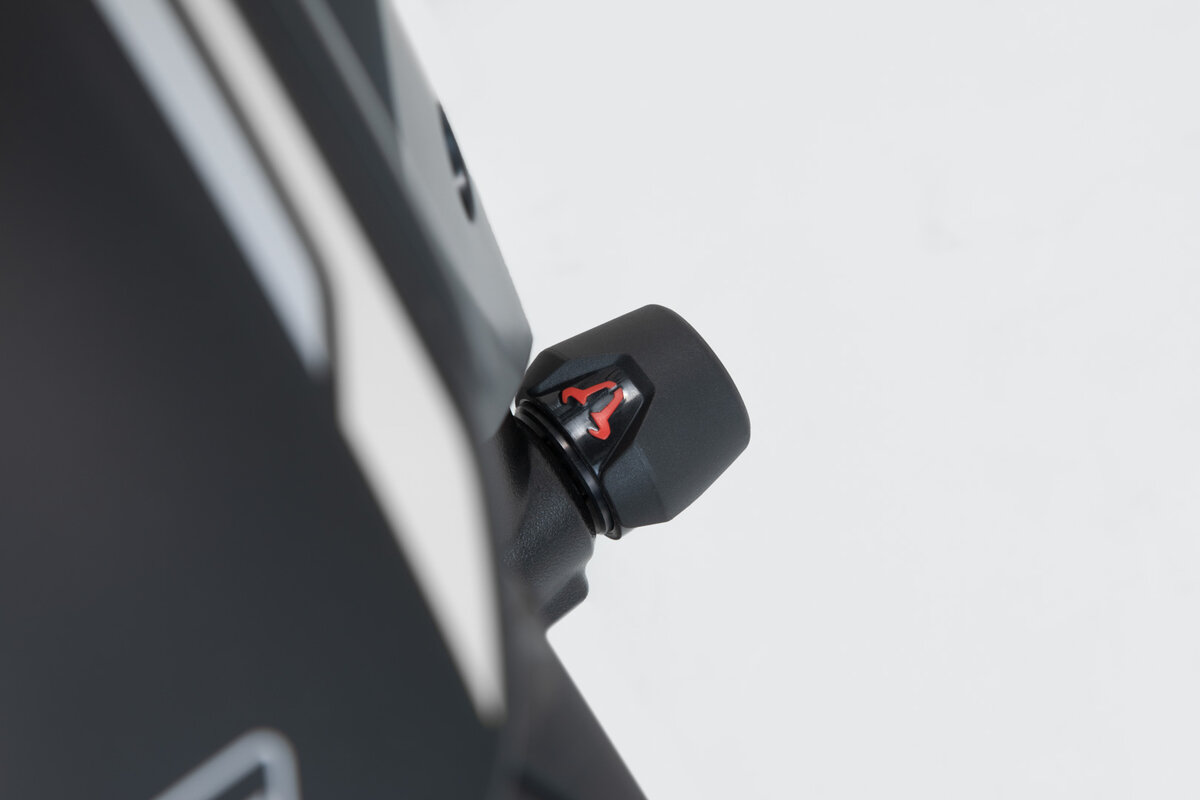 SW-Motech Sturzpad-Kit für Vorderachse schwarz für BMW R 1200 GS /RT, R 1250 GS /RT