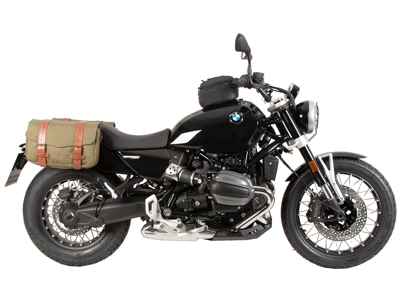 C-Bow Seitenträger schwarz für BMW R 12 (24-) Hepco & Becker