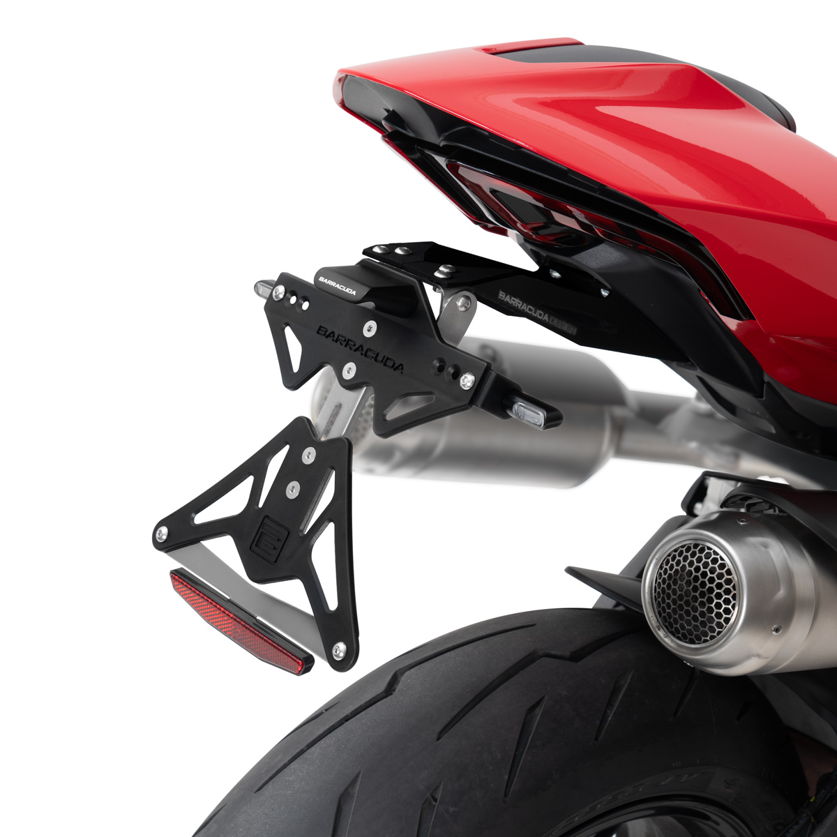 Barracuda Kennzeichenhalter für Ducati Panigale V2, Modelljahr 2025-