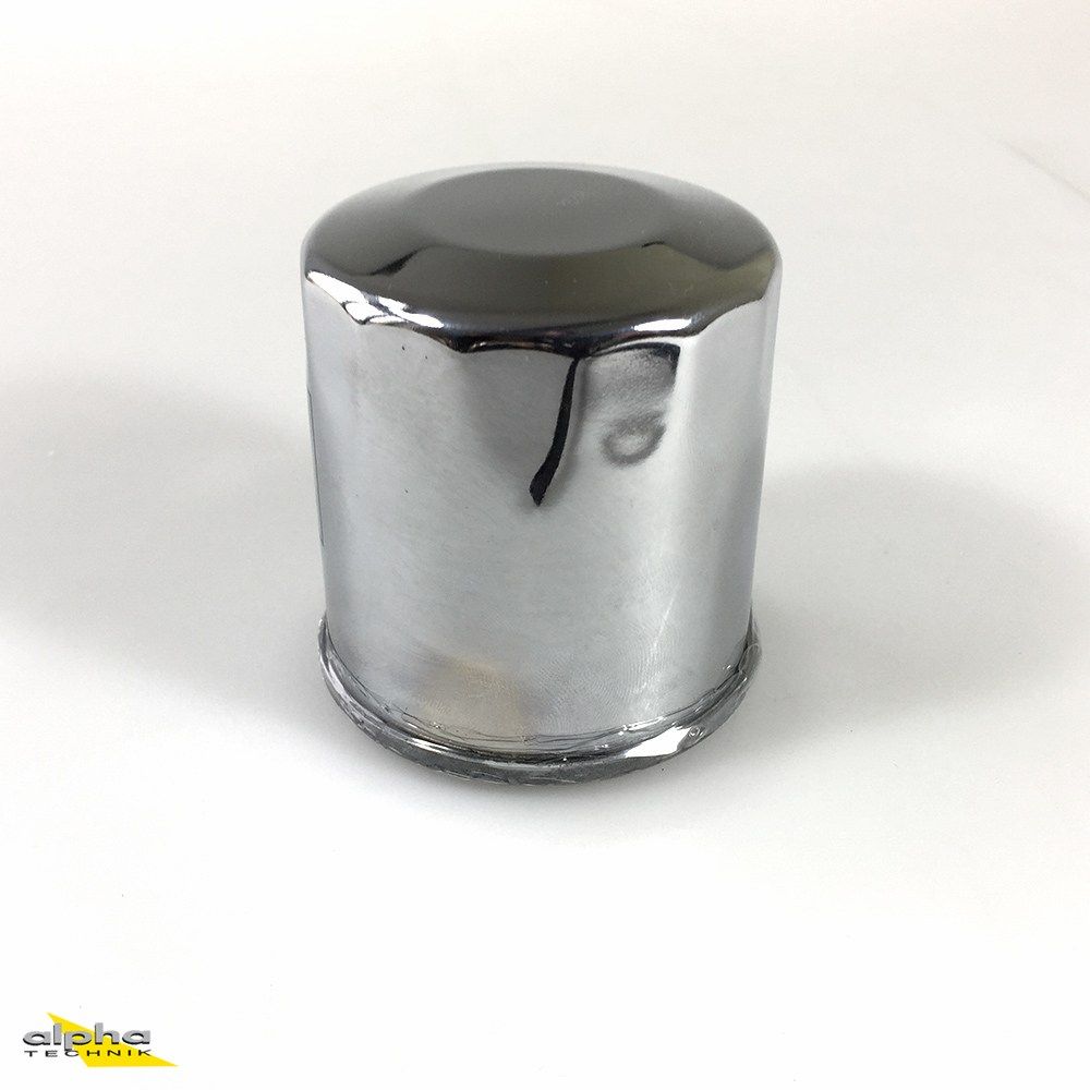 ENUMA Ölfilter verchromt für diverse Bimota / Honda / Kawasaki / Yamaha Modelle