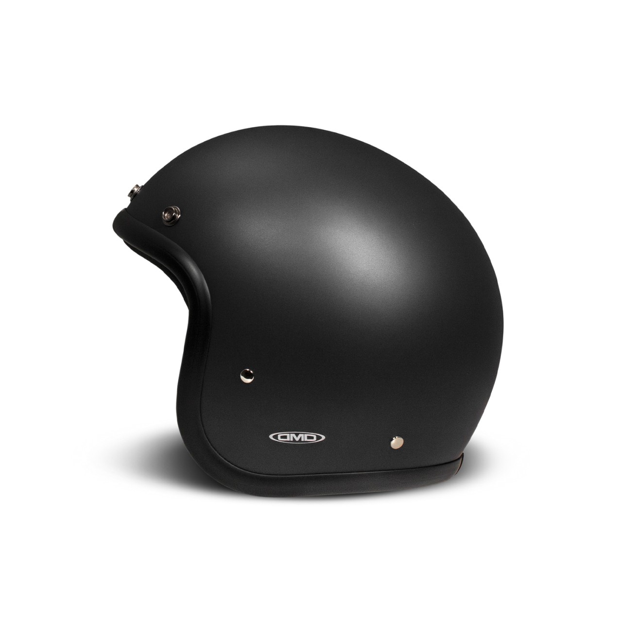 DMD Jethelm Retro, schwarz, matt, Matt Black, Fiberglas, ECE 22.06