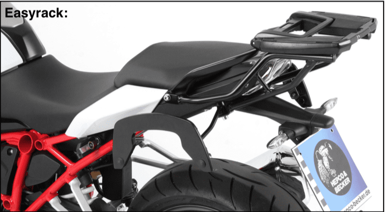 Easyrack Topcase-Träger schwarz für BMW R 1250 R (19-) Hepco & Becker