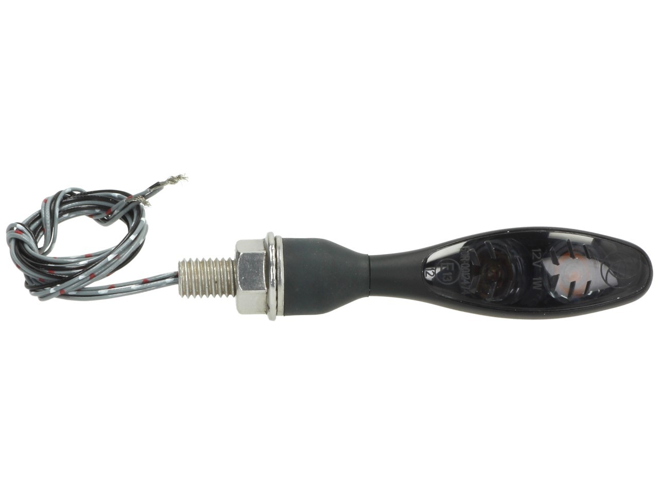 Kellermann Blinker, Rück- und Bremslicht, Micro 1000 DF Dark, Stahl, LED, HL/HR, 12 V, schwarz matt