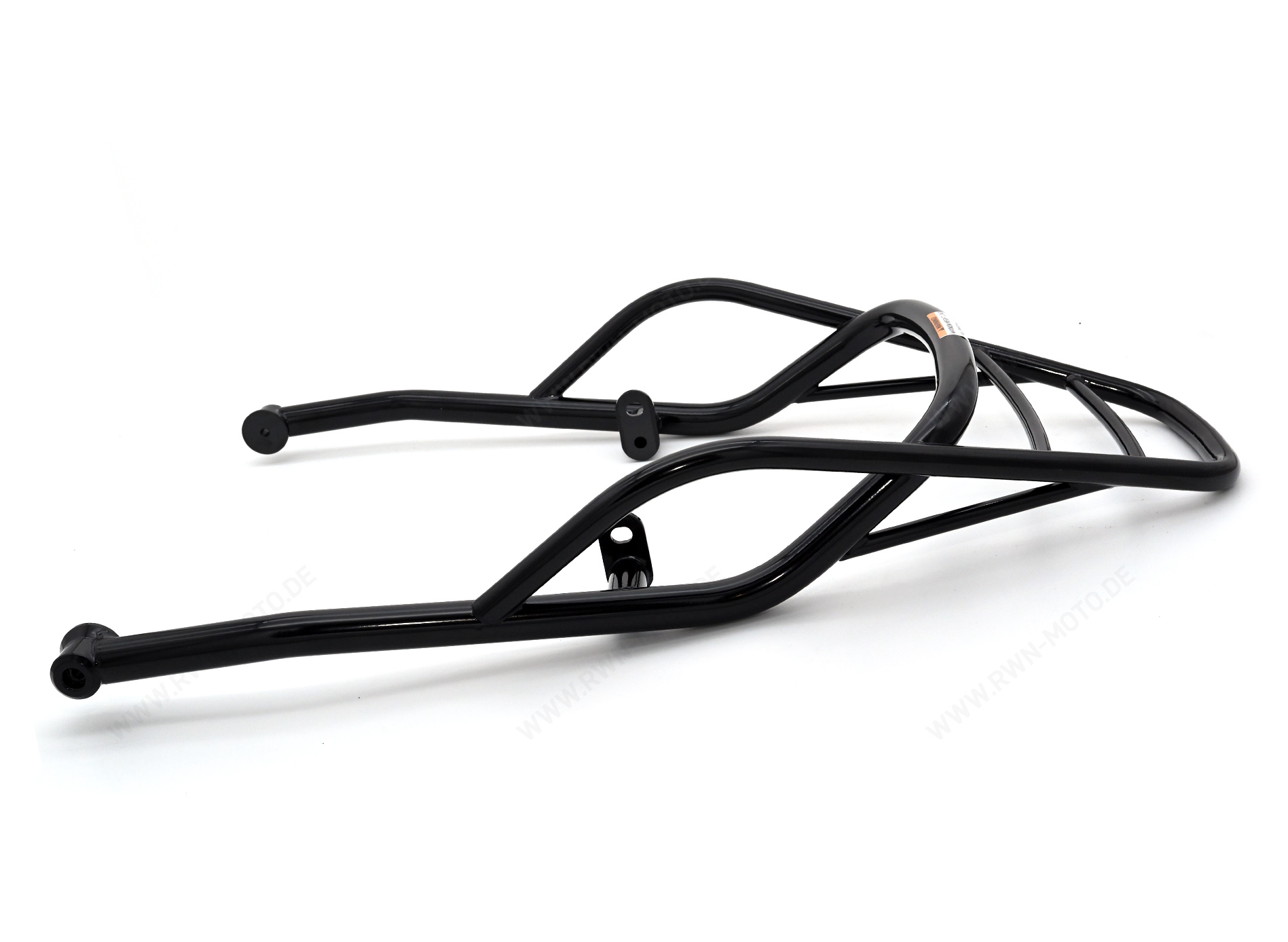 Gepäckträger, hinten, schwarz, starr für Moto Guzzi V7 850 2021-