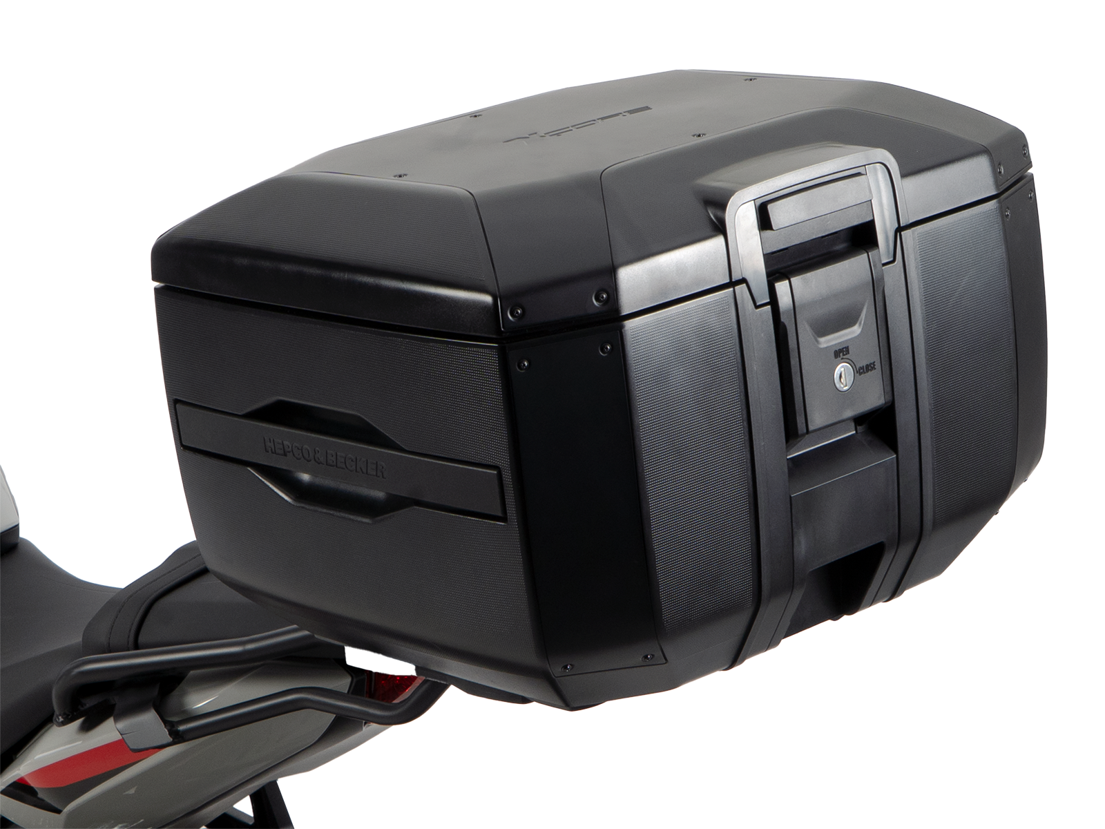 Smartrack Set inkl. Xcore Topcase 40 schwarz für Triumph Trident 800 (26-) Hepco & Becker