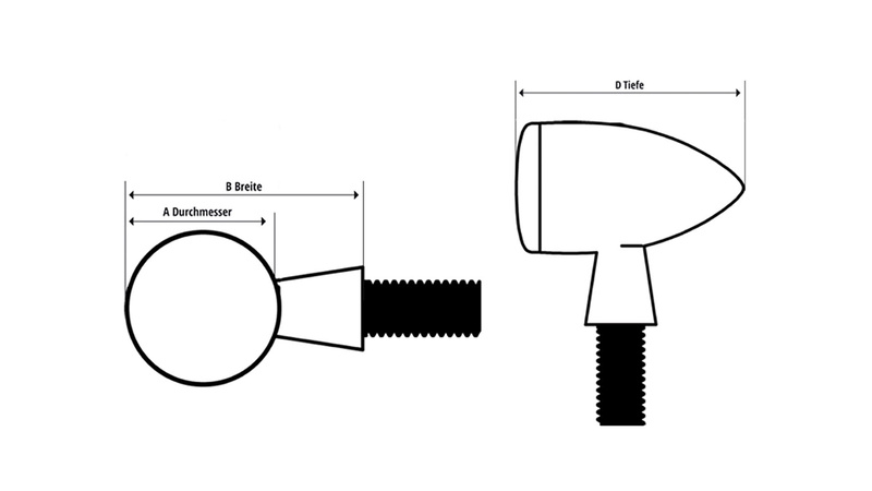 Mini-LED-Rücklicht Shin Yo
