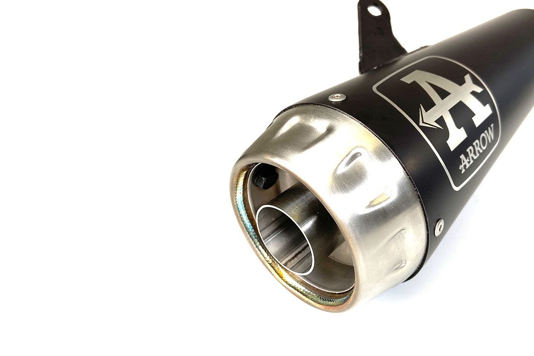 ARROW Auspuff DARK PRO-RACE für Suzuki GSX-S750 (17-)