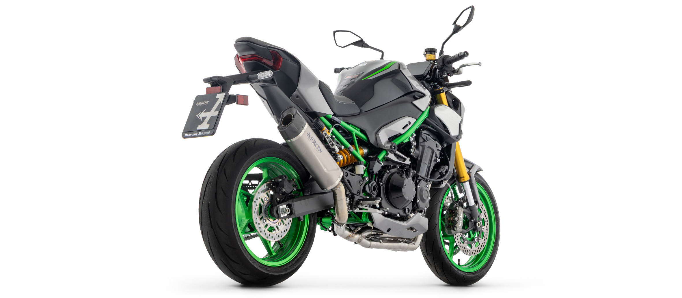 ARROW Auspuff INDY RACE EVO Titan für Kawasaki Z900 Modelljahr 2025-